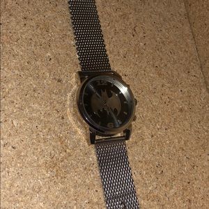 Silver Batman Watch
